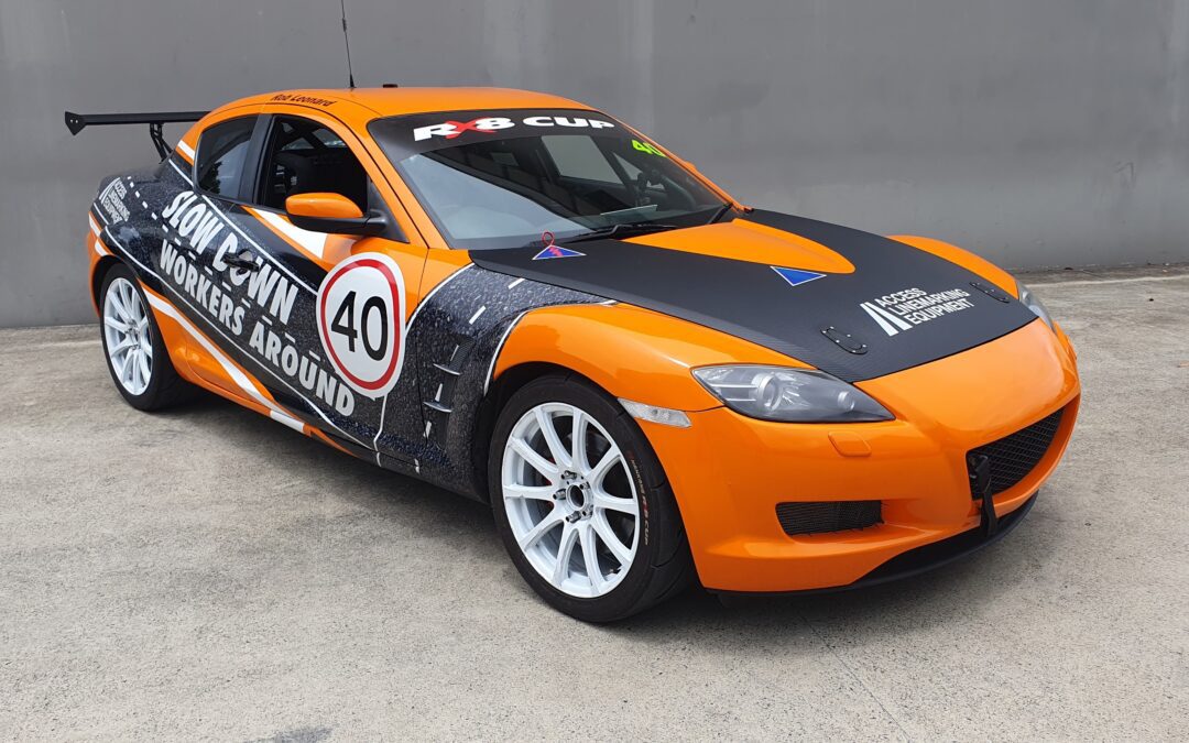 TEAM 40 JOIN RX8 CUP TO HELP RAISE ROADWORKER SAFETY AWARENESS “SLOW DOWN, WORKERS AROUND”