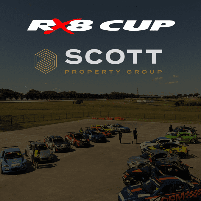 RX8 Cup Welcomes New Partners Scott Property Group